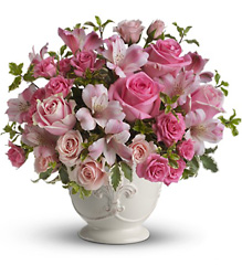 T210-1A Pink Potpourri Bouquet 